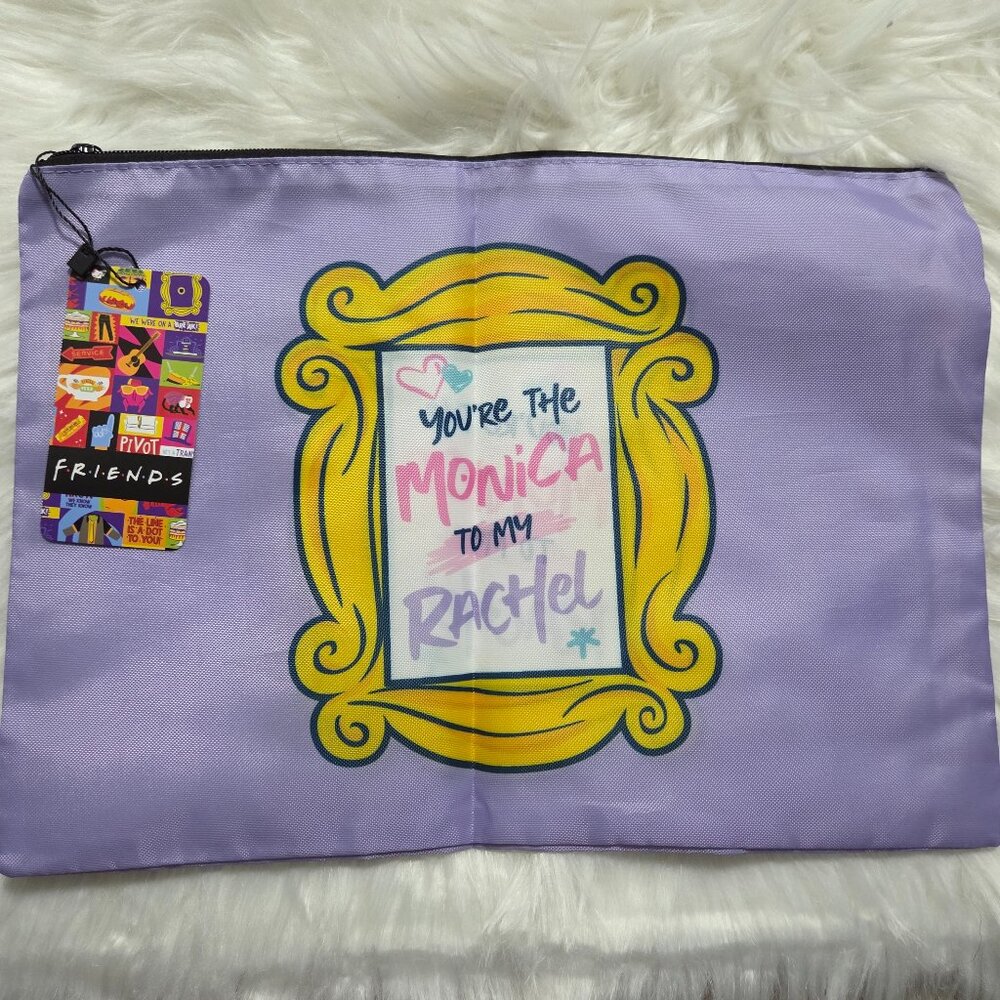 FRIENDS "Monica & Rachel" Zipper Pouch